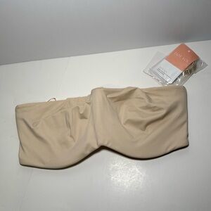 DotVol Strapless Underwire Bra Nude Beige US 32DDD New With Tags